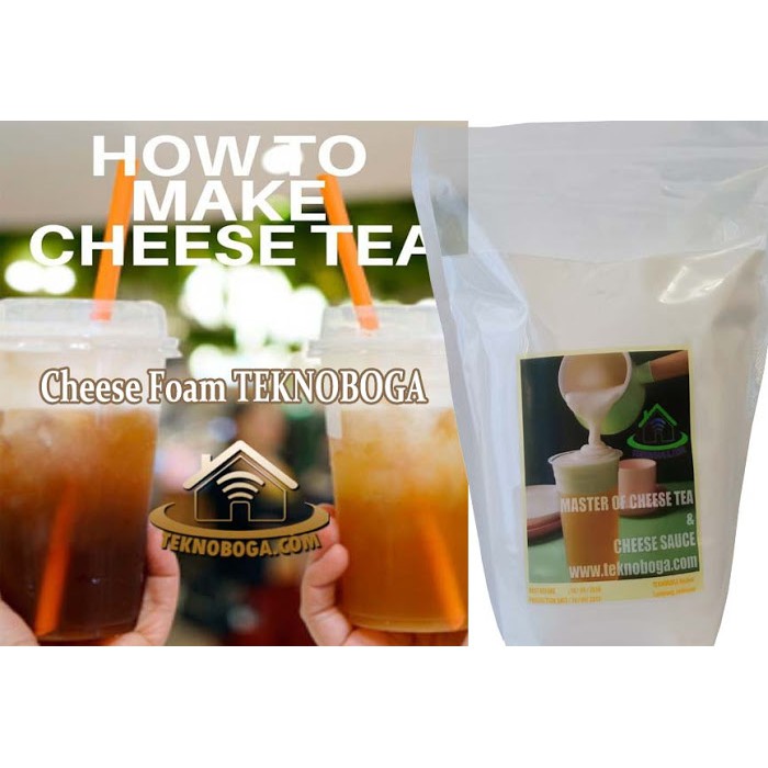 

CREAM CHEESE BUBUK CHEESE TEA TEKNOBOGA