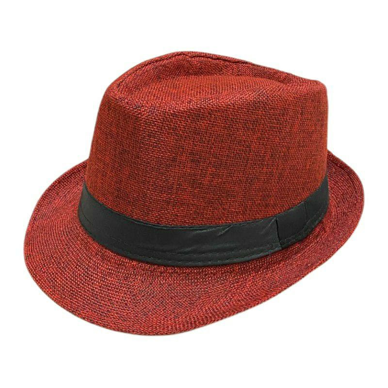 Topi Fedora hat/topi fashion pria&amp;wanita/topi jazz