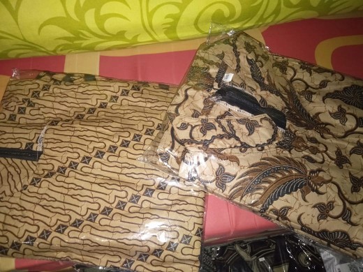 Atasan Batik Dolby Dolbi Dobby Doby Tenun Sutra Tulis Halus Katun Atbm Baron ,sarombit Atasanku