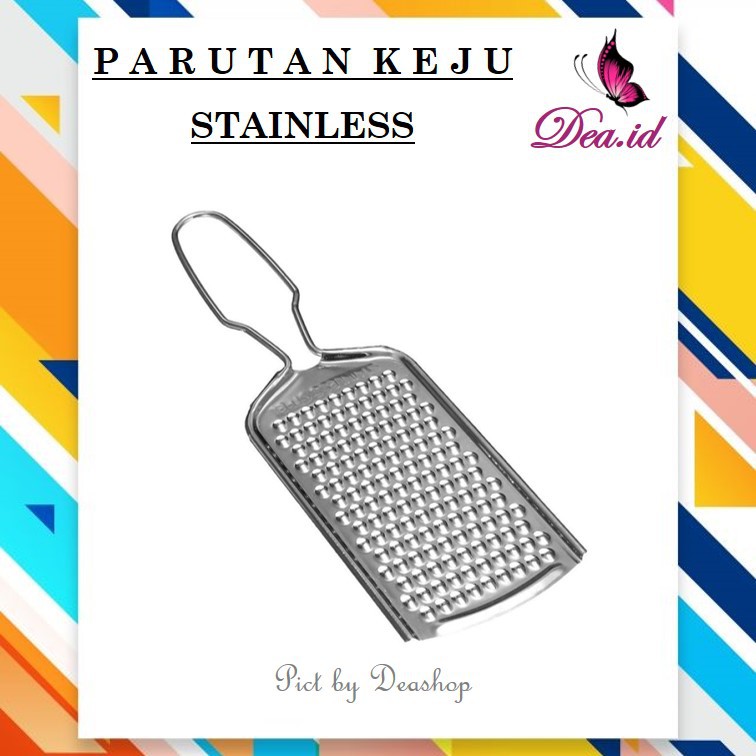 [DEASTORE] PARUTAN KEJU / CHEESE PEELER / CHEESE GRATER / PARUTAN STAINLES AWET TAHAN KARAT