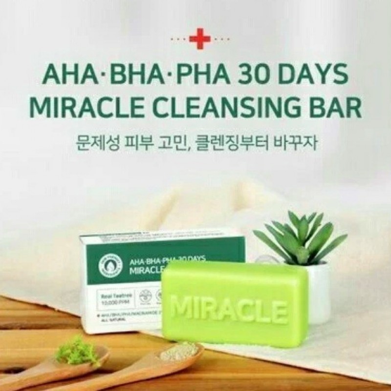 

SOMEBYMI AHA BHA PHA 30Days Miracle Cleansing Bar