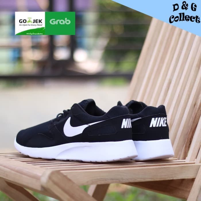 Sepatu Nike Kaishirun Black White Original Sneakers Pria Cowok Keren