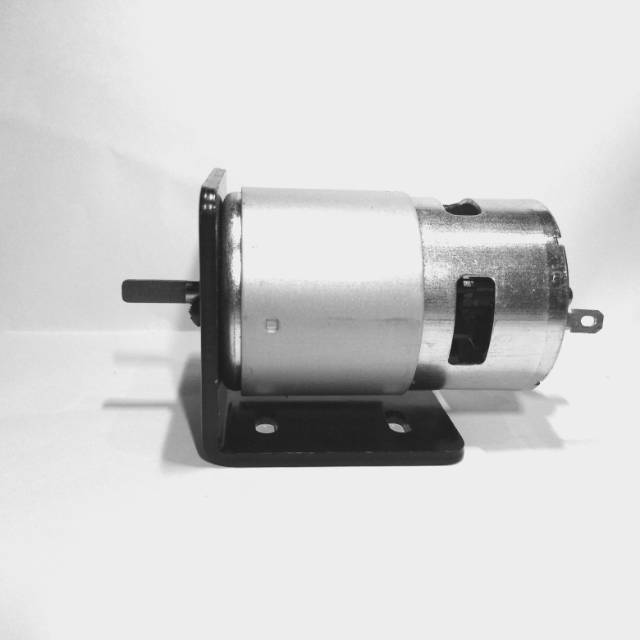 Motor dinamo dc 775 dan bracket atau dudukan