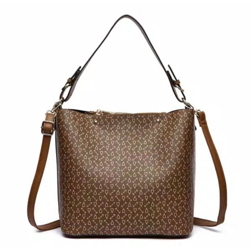 HANA TOTE BAG ORIGINAL ( COKLAT )