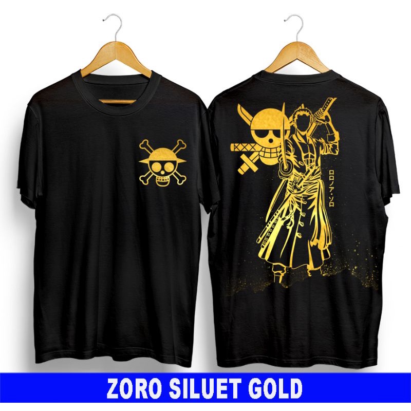 Jual Kaos T Shirtkaos Distro Kekiniankaos Anime One Piece Zoroluffy