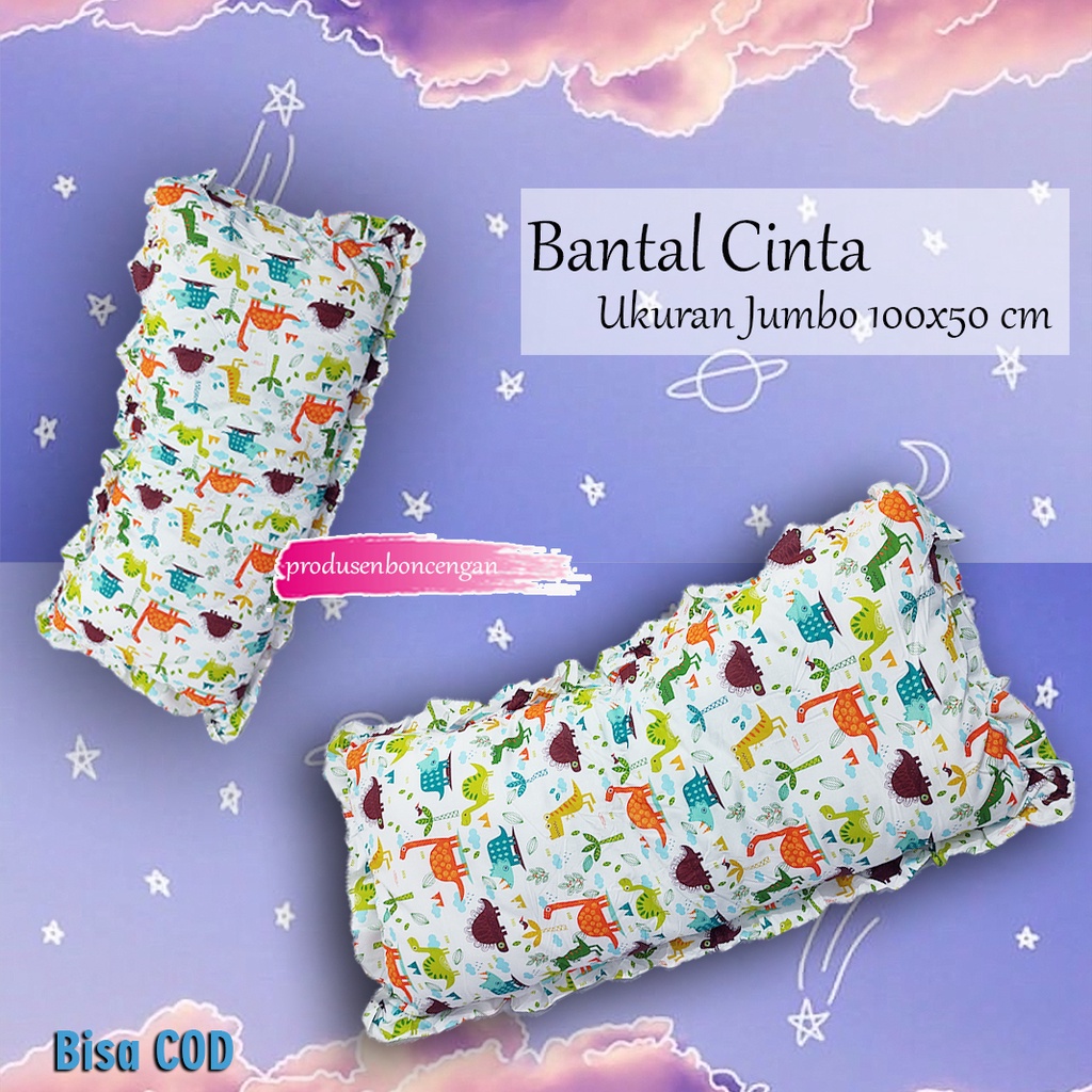 Bantal Cinta Kualitas Premium isi silicon grade a 1000gram