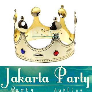 Image of thu nhỏ Mahkota Pesta #4 KUBAH / Mahkota Ultah / Gold King Crown / Mahkota Raja / Crown #0