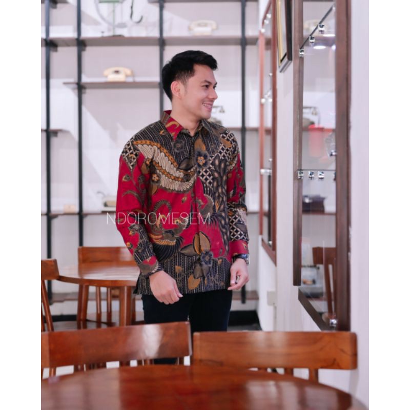 BATIK EXCLUSIVE PREMIUM kemeja batik pria lengan panjang terbaru ORIGINAL