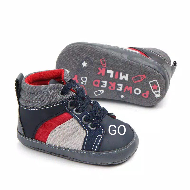 gos 0998 RUBEN BOOTS Sepatu Anak Laki Sepatu Bayi Prewalker Shoes 0-18 bulan Import