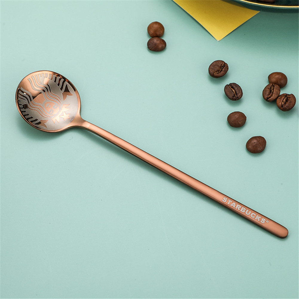 Starbucks Stainless Steel Goddess Dessert Spoon Coffee Stirring Spoon Mug Spoon Metal Spoon