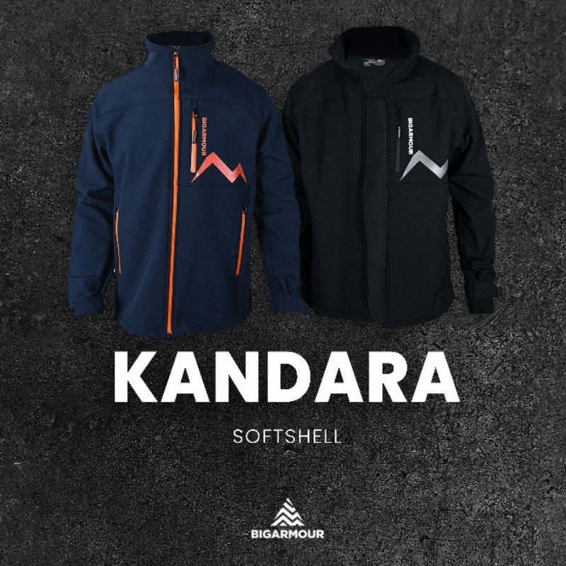 Jaket Outdoor Softshell Bigarmour Kandara