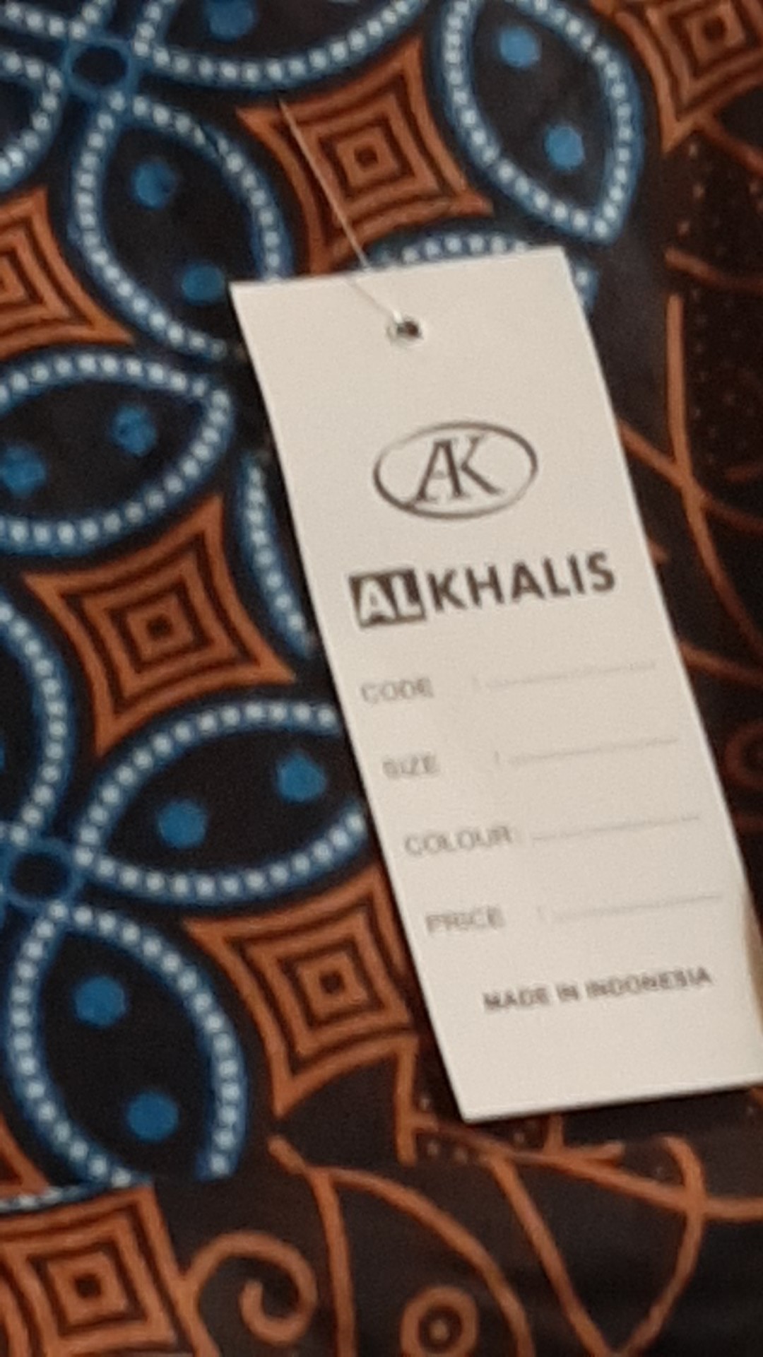 Murah Batik Tunic Motif Wayang Atasan Baju Wanita Seragam Pekalongan Alkhalis