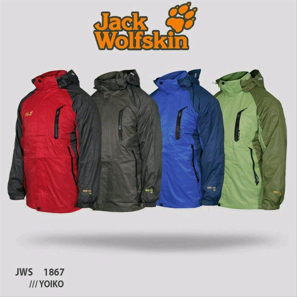 Jaket Gunung Outdoor Jack Wolfskin Double Layer 1688 Import