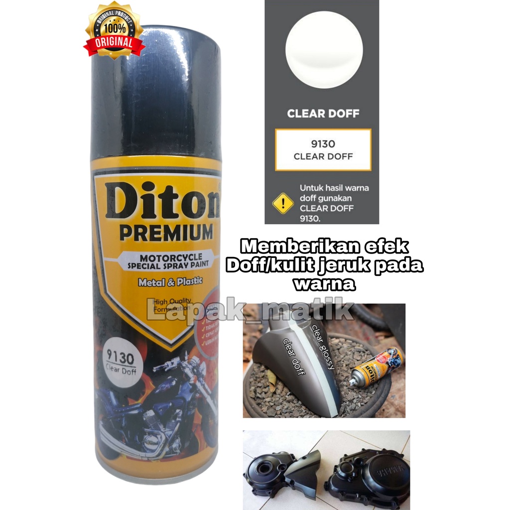 Pilok DITON PREMIUM Clear DOFF 9130 Vernis DOFF 400ml