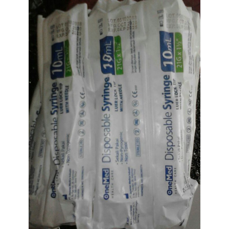 

Spuit 10 cc Onemed Syringe Hidroponik/Parfum