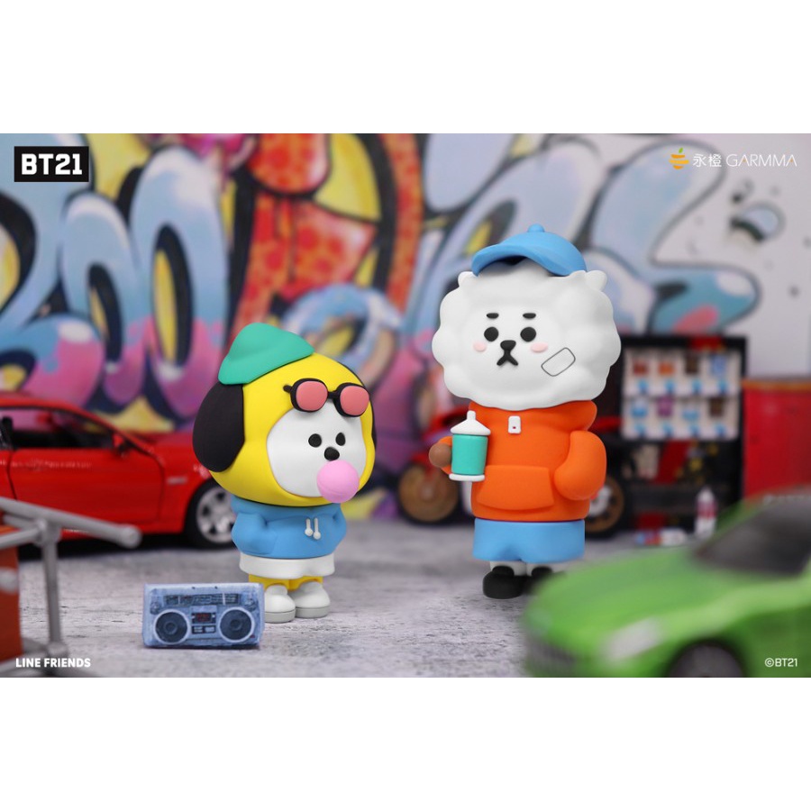 Garmma - Universe Star BT21 Street Series Mood Box Toys (1 set isi 7)