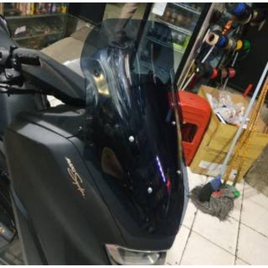 Visor Nmax 2020 Windshield Nmax 2020 Virus Anti Pecah Bening Riben dan Smoke Nmax 2020 new