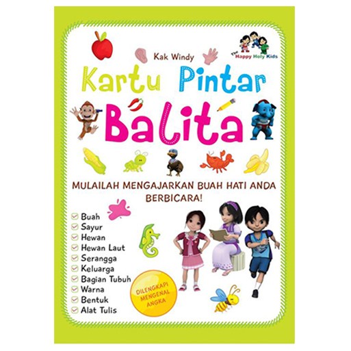 

Kartu Pintar Balita Binatang dan Tumbuhan Happy Holy Kids