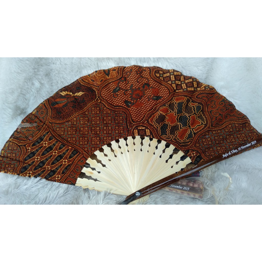 Kipas Batik Super Jumbo / Souvenir Kipas Batik super jumbo / Souvenir Kipas Batik