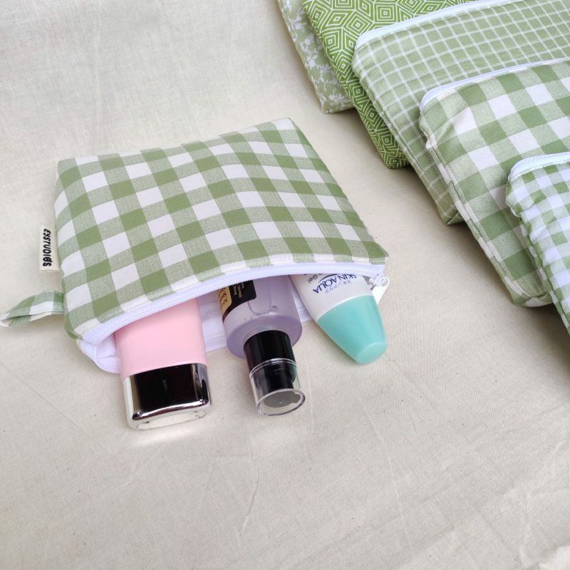 eystudios - Pouch Make Up / Tas Kosmetik Serbaguna Bahan Katun