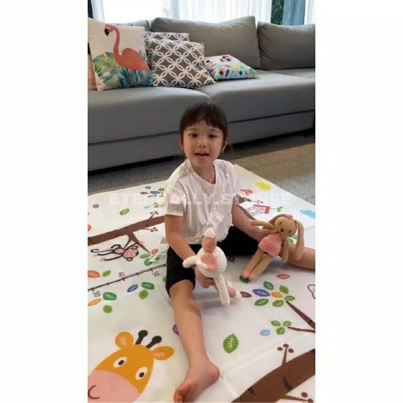 PLAYMAT SHIMANO MATRAS LIPAT ANAK BAYI JUMBO SIZE 200x180CM KARPET LIPAT MATRAS BAYI PLAYMATE KARPET Sugarbaby Foldable Baby Playmat (Nature Series) / Playmat Lipat Anak / Karpet Lipat Bayi / Matras Bayi PLAYMAT KARPET LIPAT MATRAS BAYI PLAYMATE KARPET