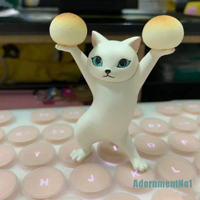 (AdornmentNo1) Stand holder Pulpen / stationery Desain Kucing Warna Acak Untuk Pelajar