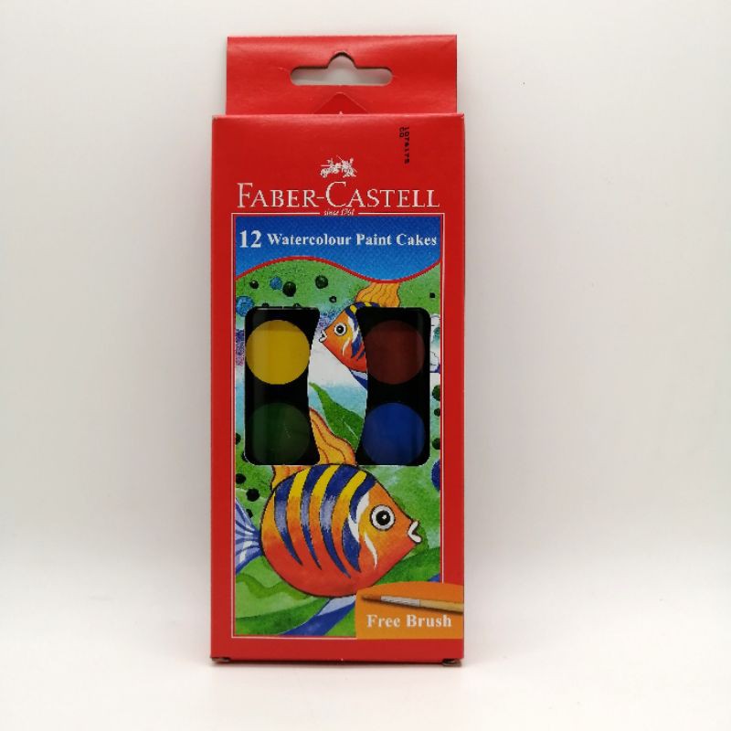 

Faber-Castell Watercolour Paint Cakes