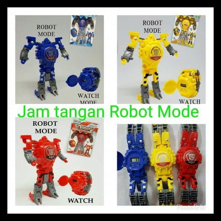JAM TANGAN ROBOT - TOBOT JAM TANGAN