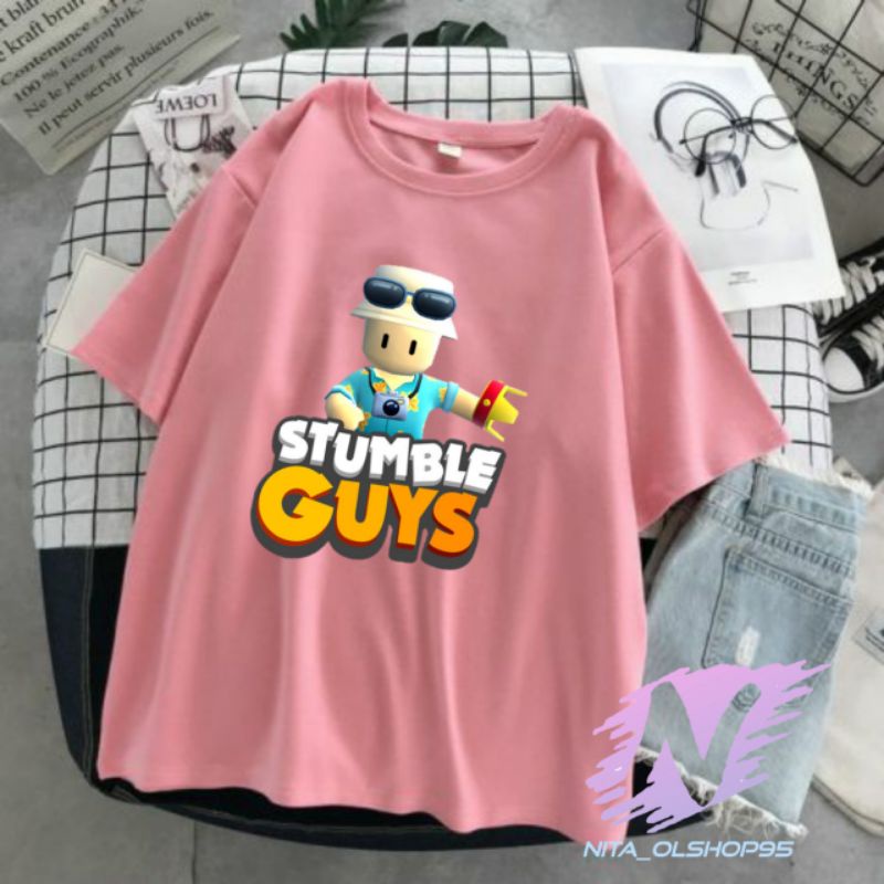 kaos stumble guys kaos anak stumble guys