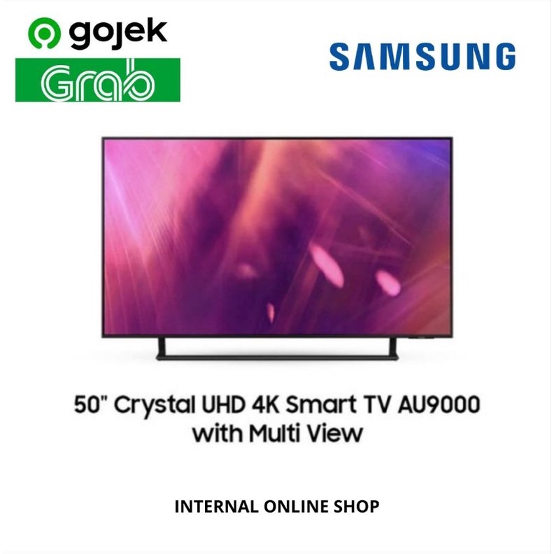 Samsung 50&quot; Crystal UHD 4K Smart TV AU9000 Garansi Resmi