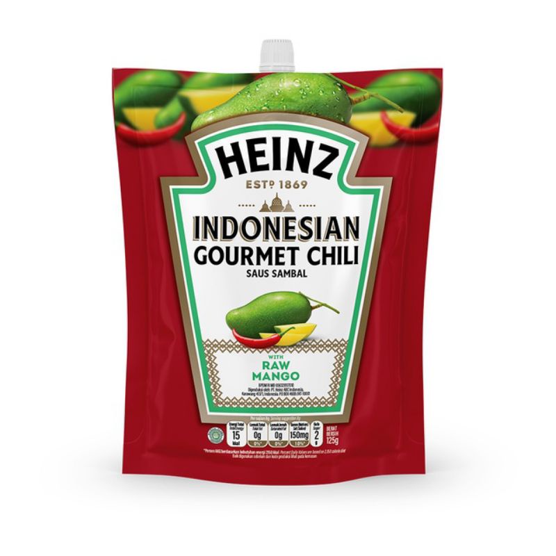 

HEINZ Saos Saus Sambal Indonesia 125 gr