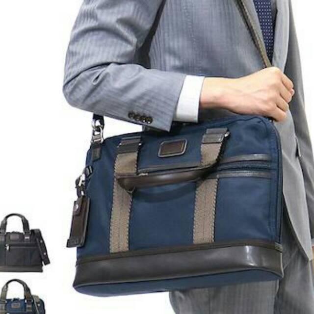 Laptop bag tas original authentic case sleeve Tumi Alpha Bravo Earle Compact Brief