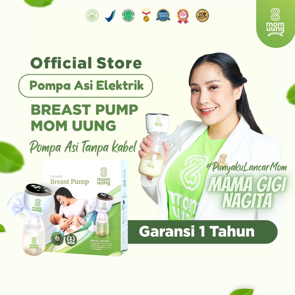 Mom Uung Pompa Asi Elektrik Mom Uung Breast Pump - Kabakids Store