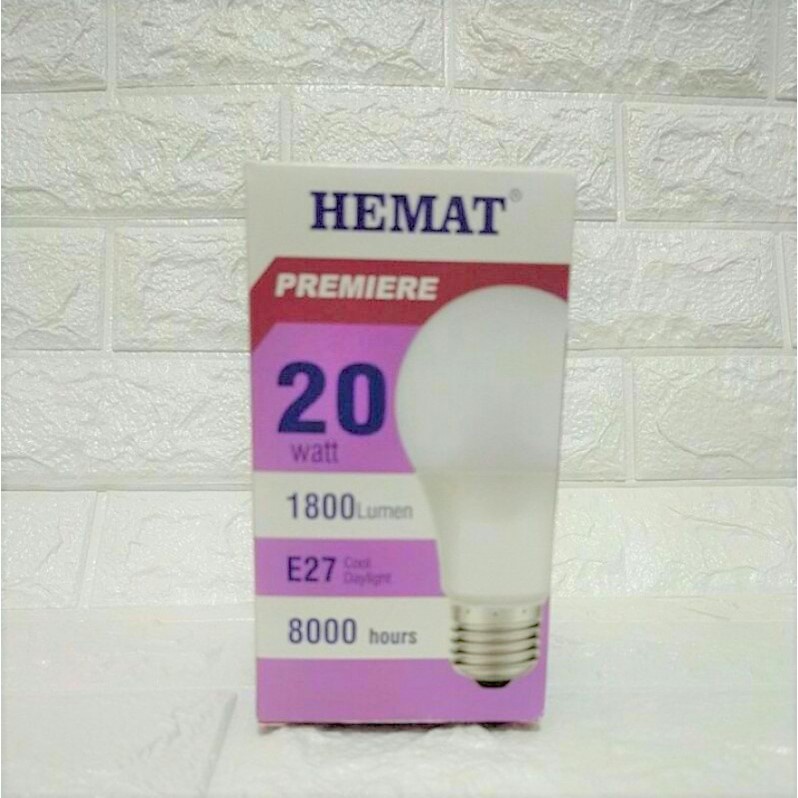 Hemat premiere 20 Watt led bulb hemat energi hemat premier 20w 20 w 20watt