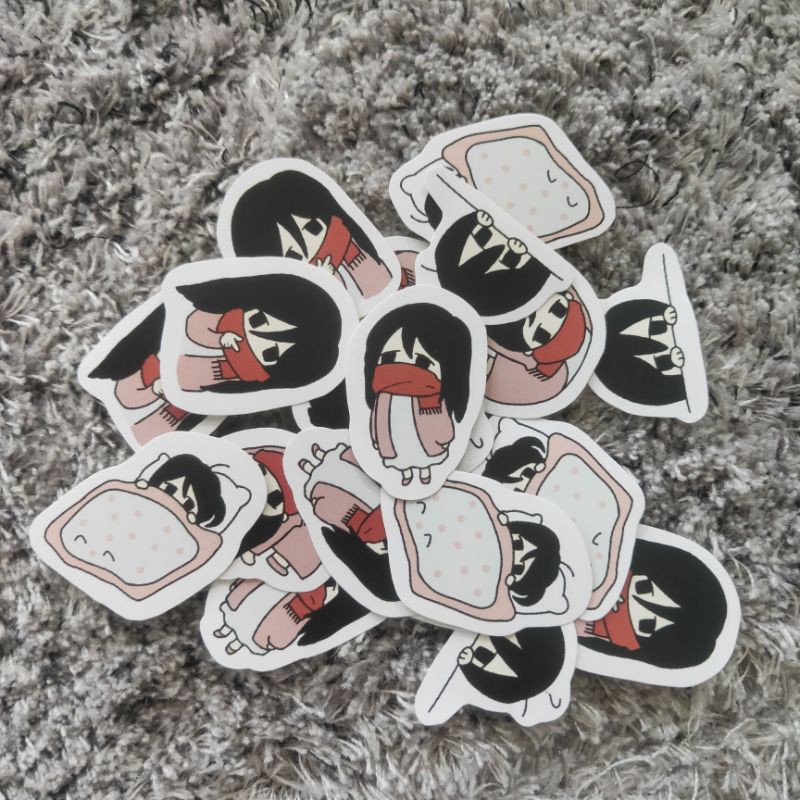 

STICKER ATTACK ON TITAN/ STICKER AESTHETIC 20pcs / STIKER MIKASA / STIKER TUMBLR / STIKER LUCU MURAH