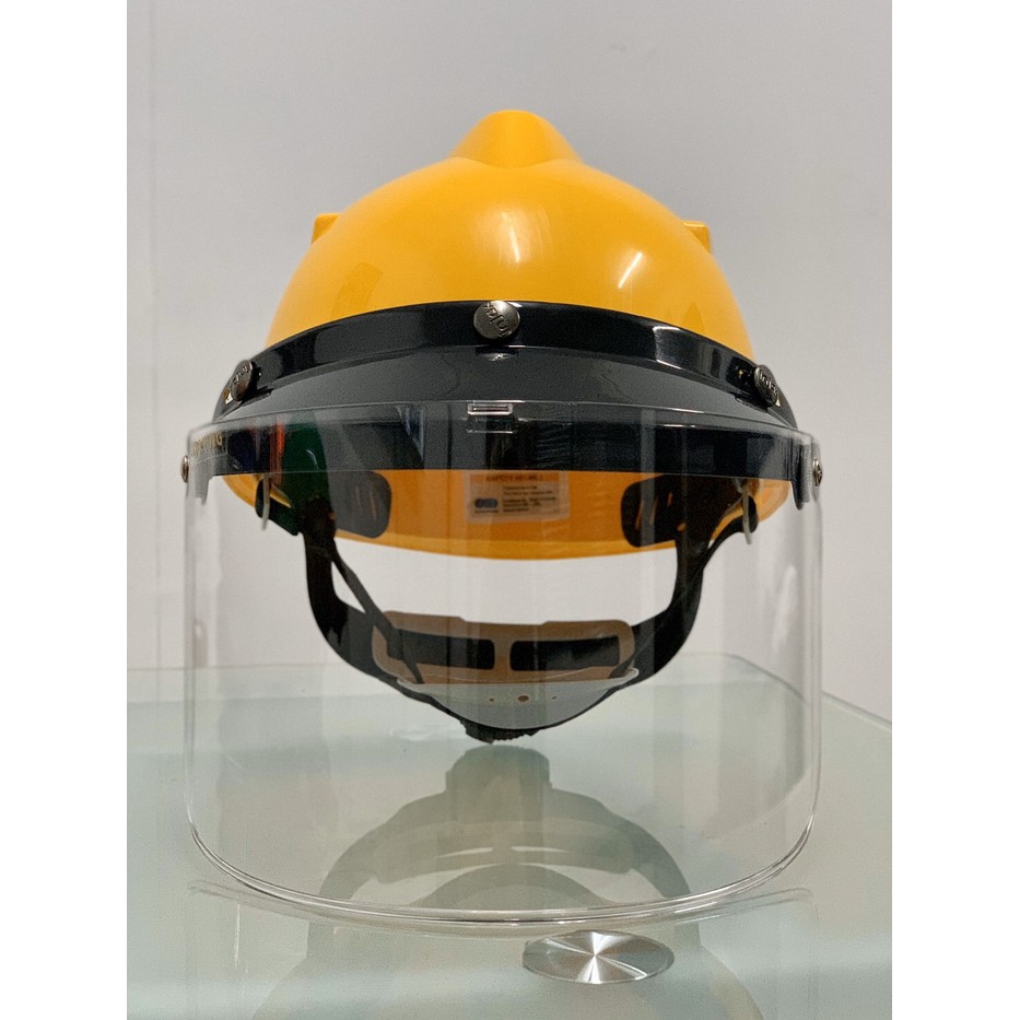 Safety Helmet || Helm Proyek || Face Shield