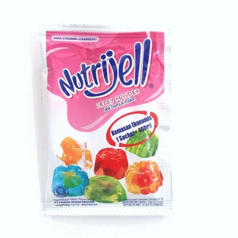 

Nutrijell Rasa Stroberi (Strawberry) [10 gram]