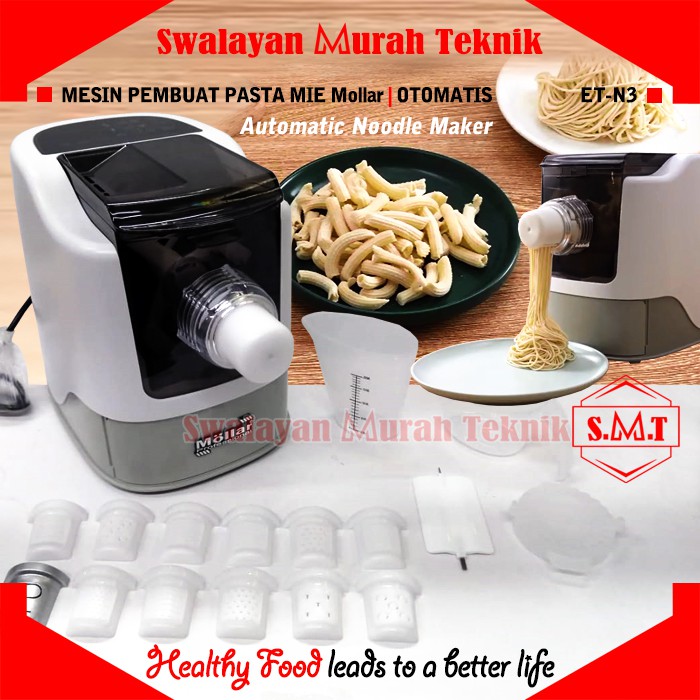Mesin Pembuat Mie Otomatis Mollar ET-N3 Pasta Noodle Maker