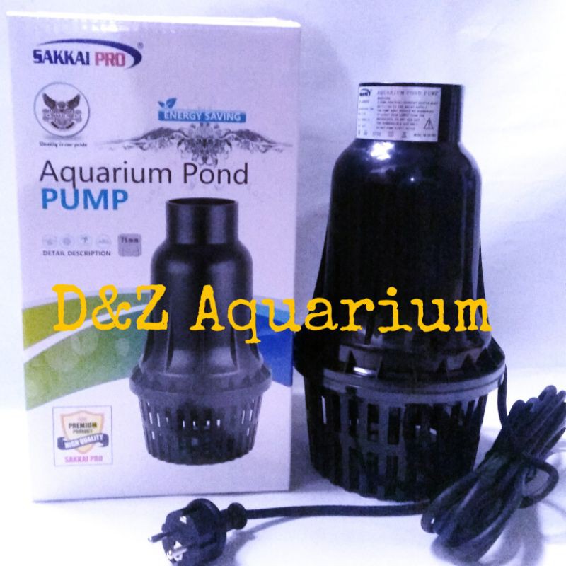 Sakkai Pond Pump Sp16000p Sakkai 16000 P Pompa Celup Kolam Ikan
