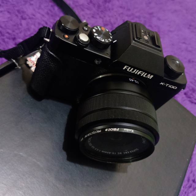 Fujifilm XT100 Kamera Mirrorless Ringkas dengan Sensor APS-C 24MP