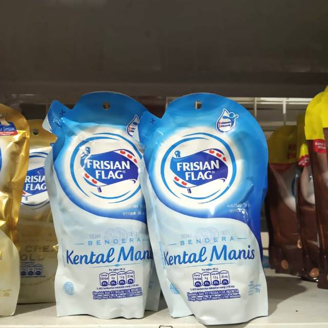 

Susu Kental Manis Bendera (Pouch 200gr)