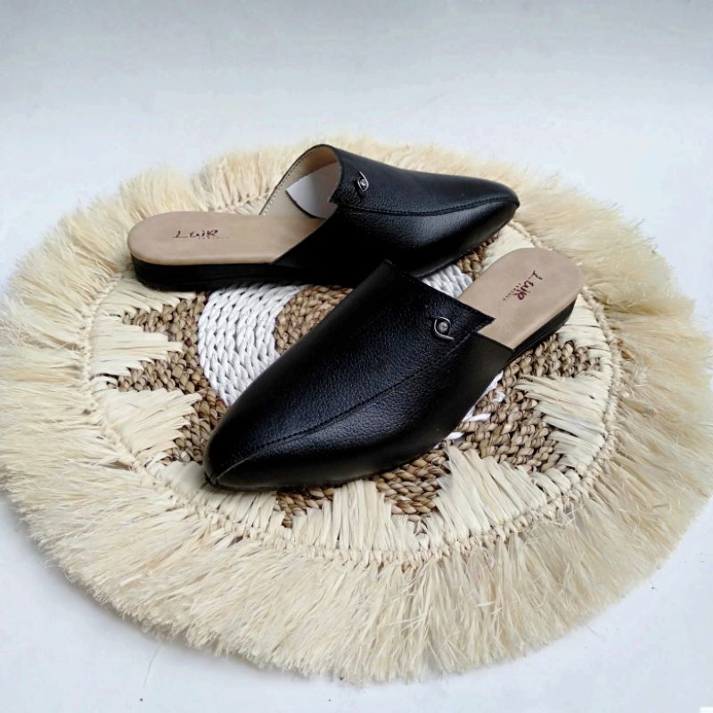 flat shoes wanita 100% asli kulit Tutong atau Bustong wanita