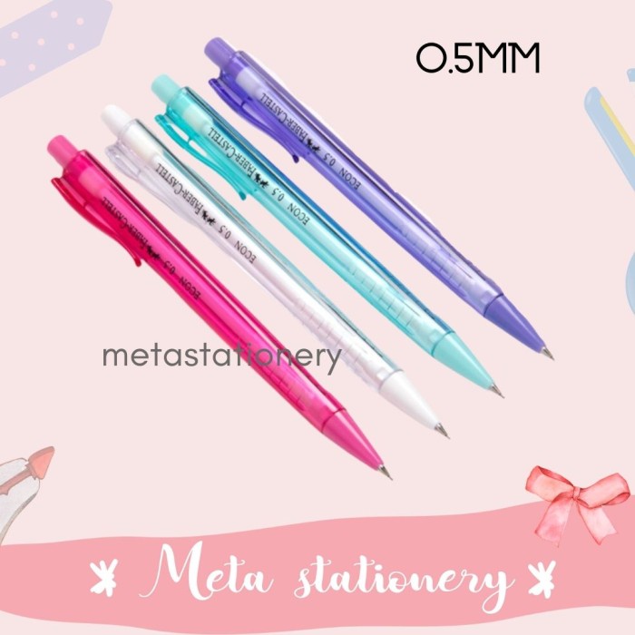 

Murah Pensil Mekanik Econ 0.5 Faber Castell Promo