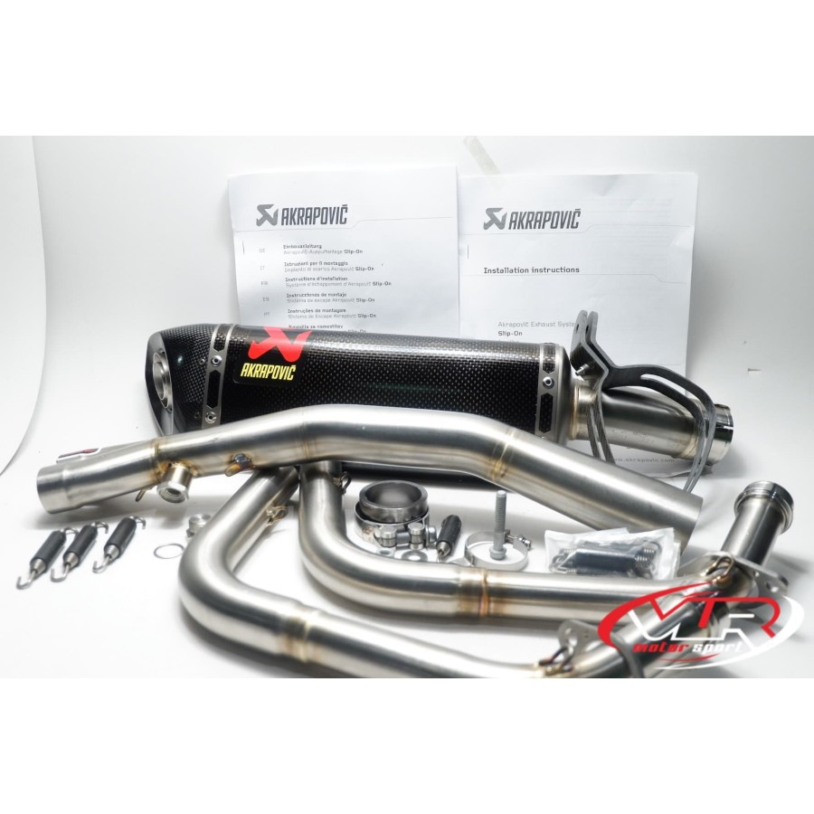 knalpot akrapovic new ninja 250 2018 original slovenia