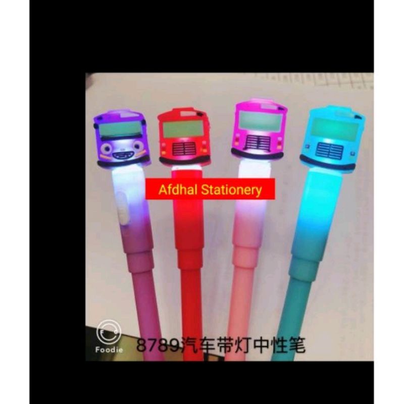 Pen Gel Kepala Unicornisi Lampu box 12pcs