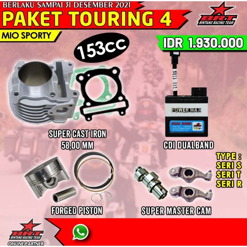 PROMO BRT PAKET MATIC MANIA 4 MIO SPORTY LIMITED