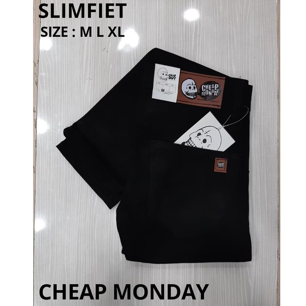 CELANA JEANS CHEAPMONDAY SLIM FIT - CELANA JEANS SLIM FIT - CELANA PANJANG PRIA - CELANA KERJA 05