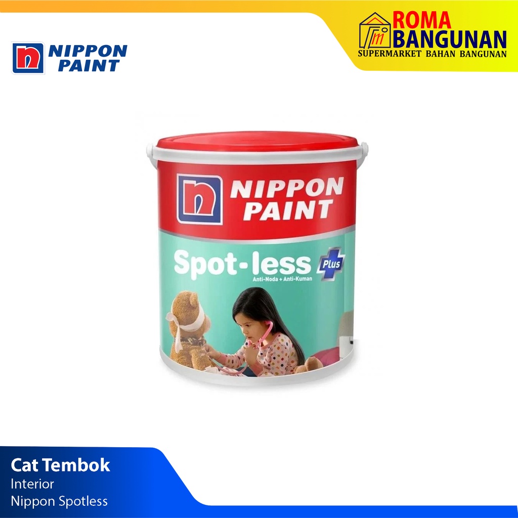 Nippon Paint Spotless Base Cat Interior Cat Anti  Hidrofilik 2 liter