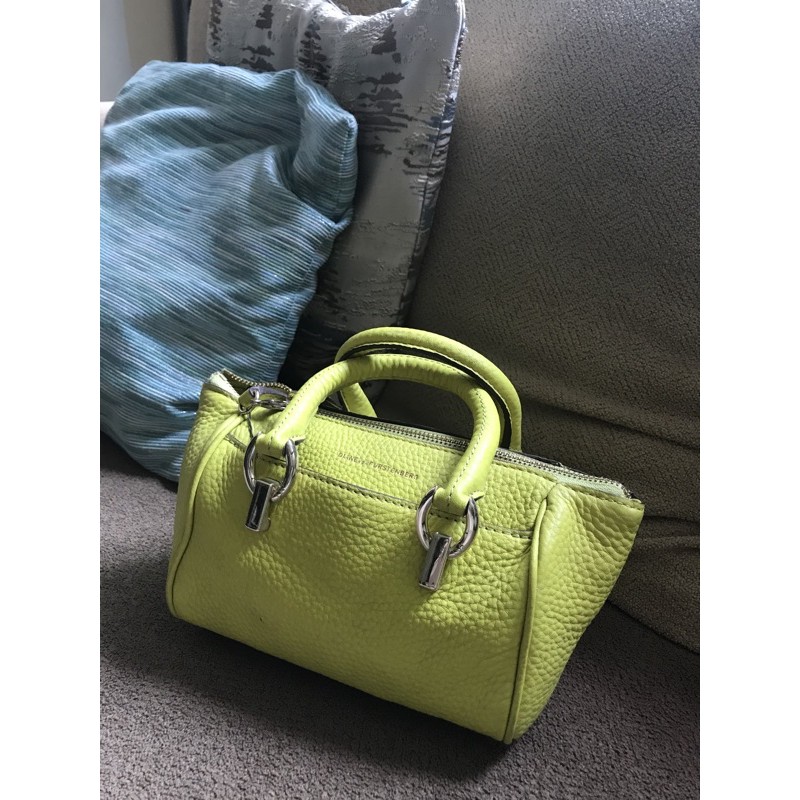 tas chartreuse kuning stabilo tas diane von furstenberg tas dvf lime hijau