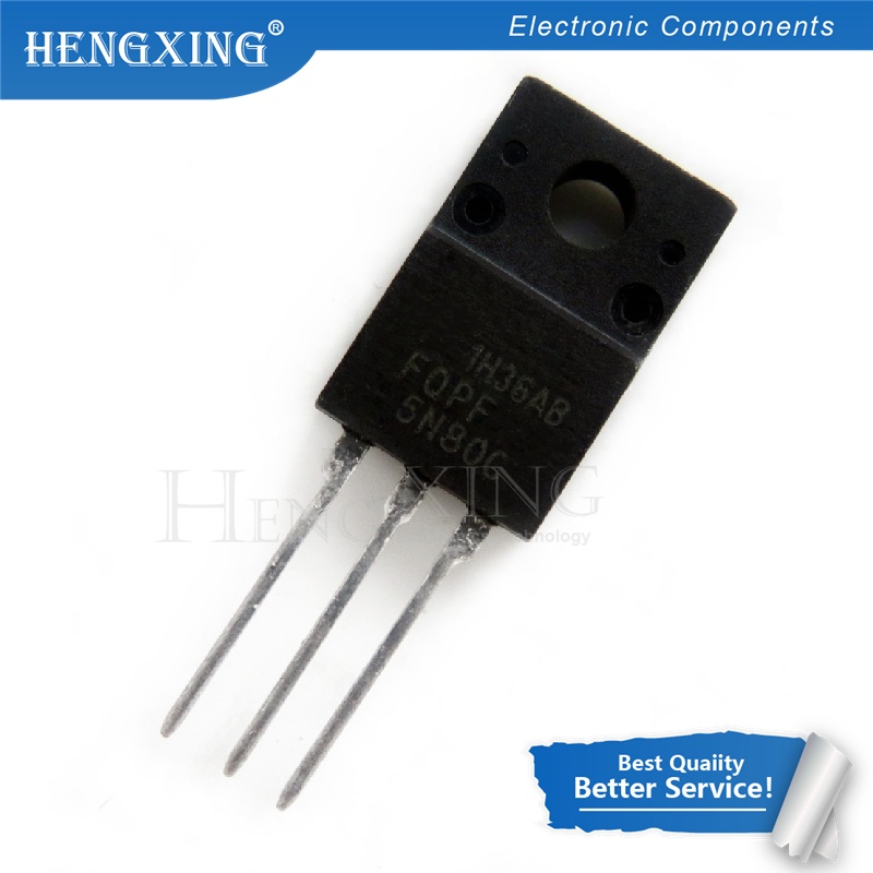 50pcs Ic 5N80 FQP5N80 FQPF5N80 P5NK80Z P5NK80ZFP TO-220F